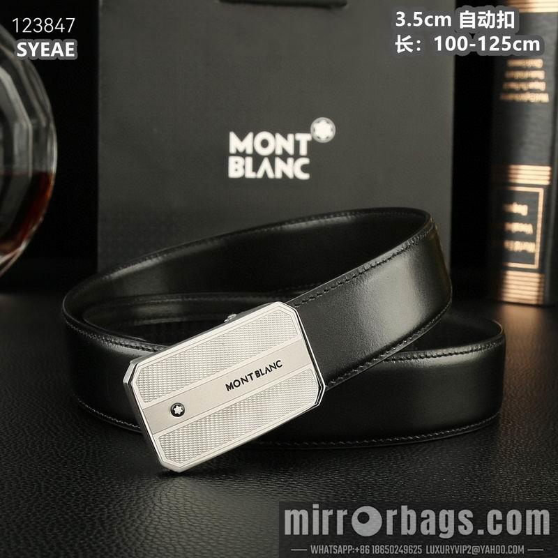 Replica Montlanc belt 35mmX100-125cm 8L54