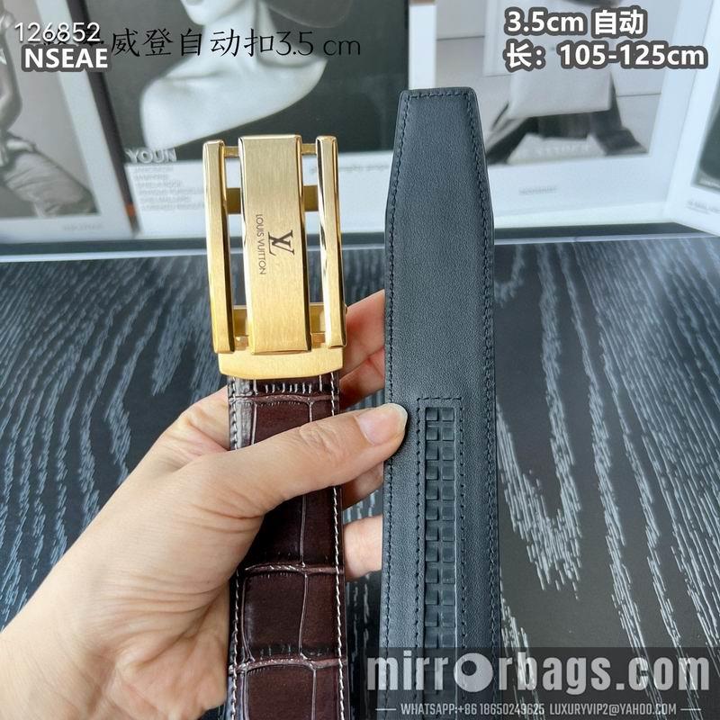 Replica LV belt 35mmX105-125cm 8L66