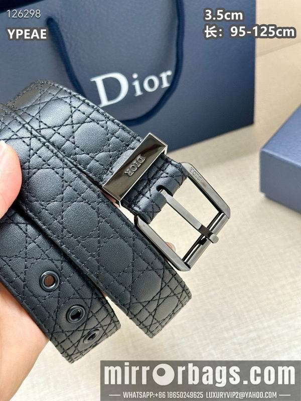 Replica Dior belt 35mmX95-125cm 8L15