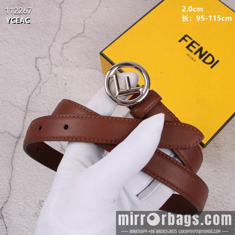 Replica Fendi Belt 20mmX95-115CM 8L10