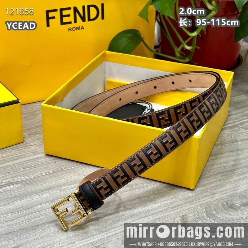 Replica Fendi belt 20mmX95-115cm 8L21