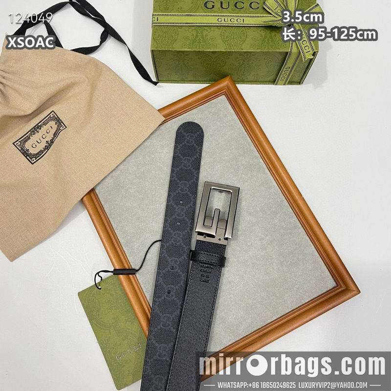 Replica Gucci belt 35mmX95-125cm 8L10