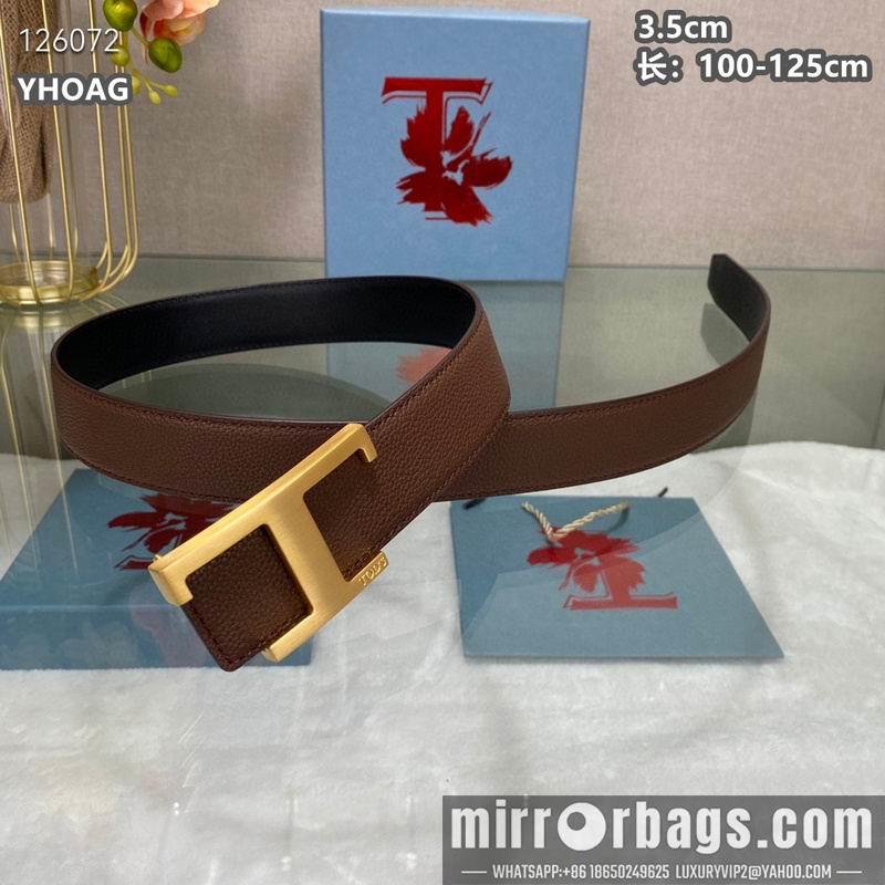 Replica Tod's belt 35mmX100-125cm 8L07