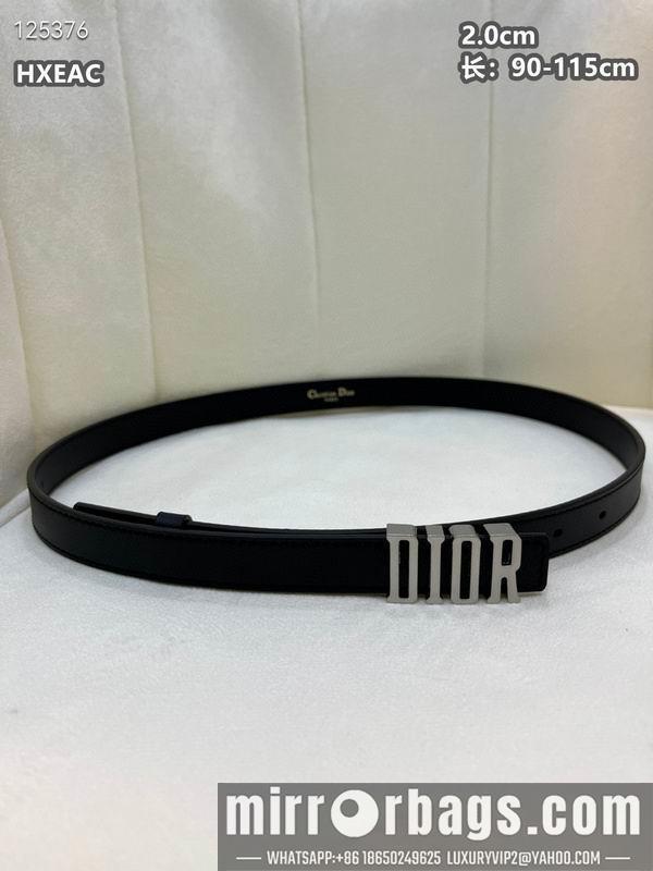Replica Dior belt 20mmX90-115cm 8L03