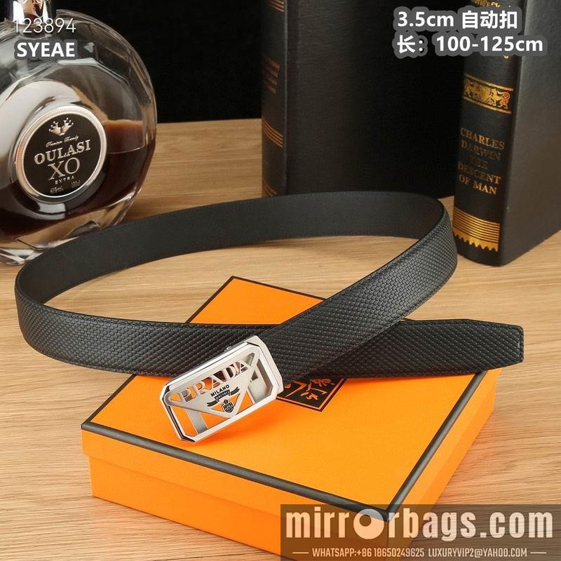 Replica Prada belt 35mmX100-125cm 8L55