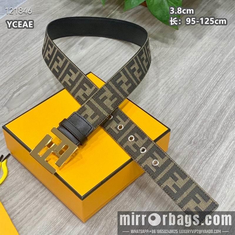 Replica Fendi belt 35mmX95-125cm  8L11