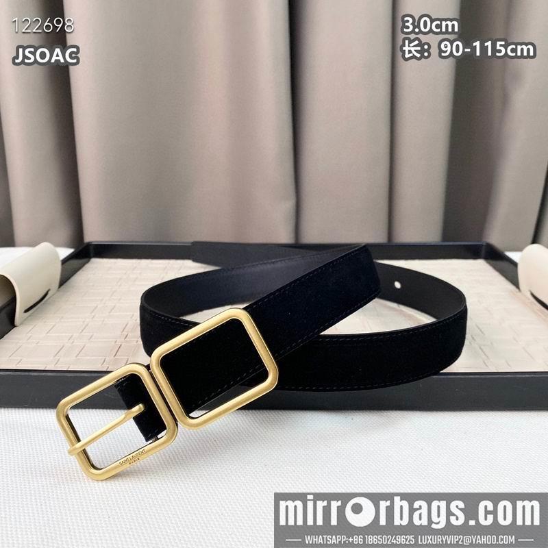 Replica YSL belt 30mm 90-115cm 8L08