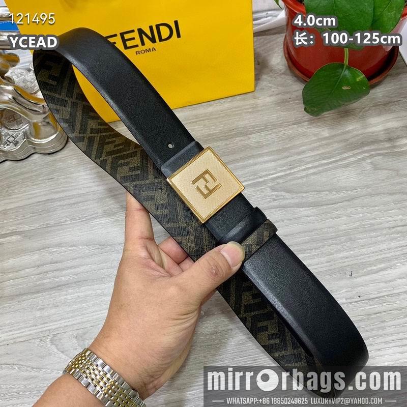 Replica Fendi belt 40mmX100-125cm  8L121