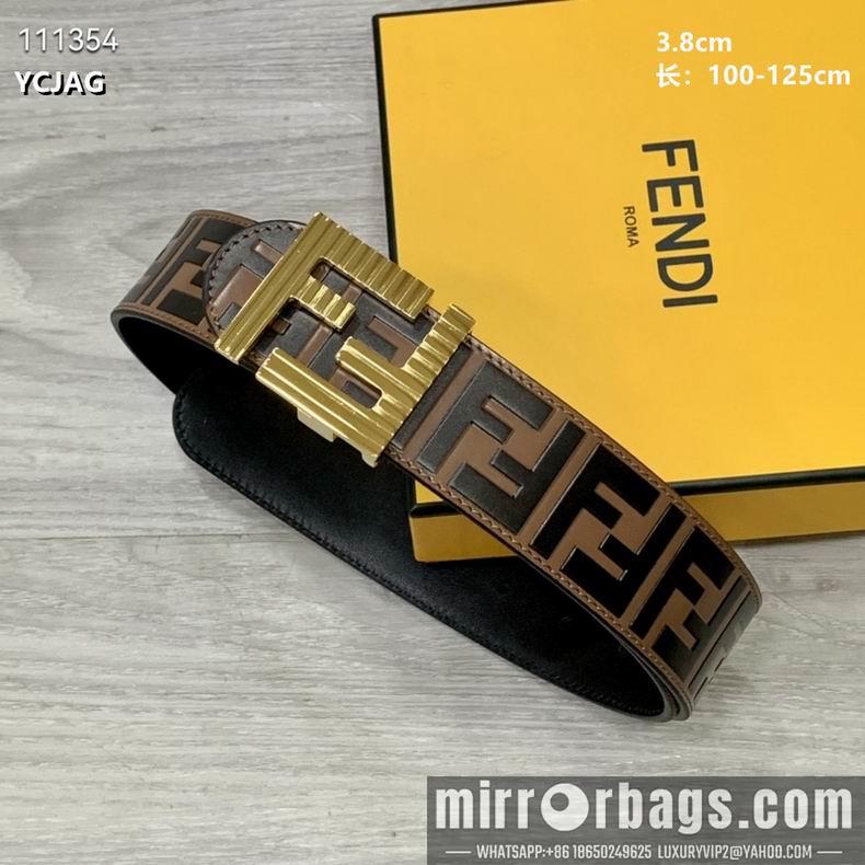 Replica Fendi Belt 38mmX100-125CM 8L17