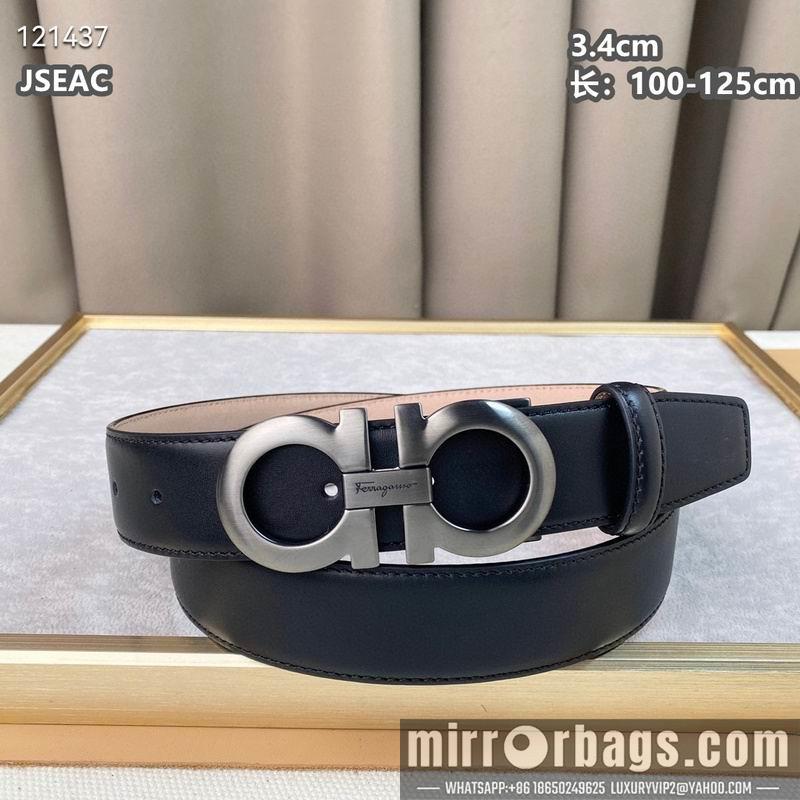 Replica Ferragamo belt 34mmX100-125cm 8L09