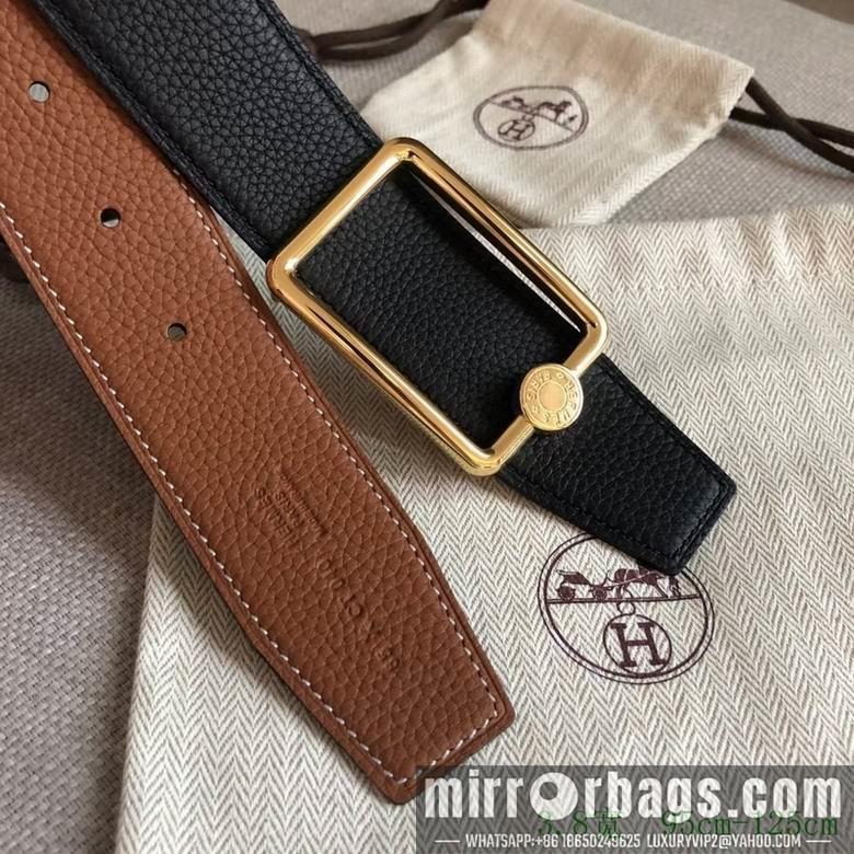 Replica Hermes Belt 38mmX95-125cm 7D77