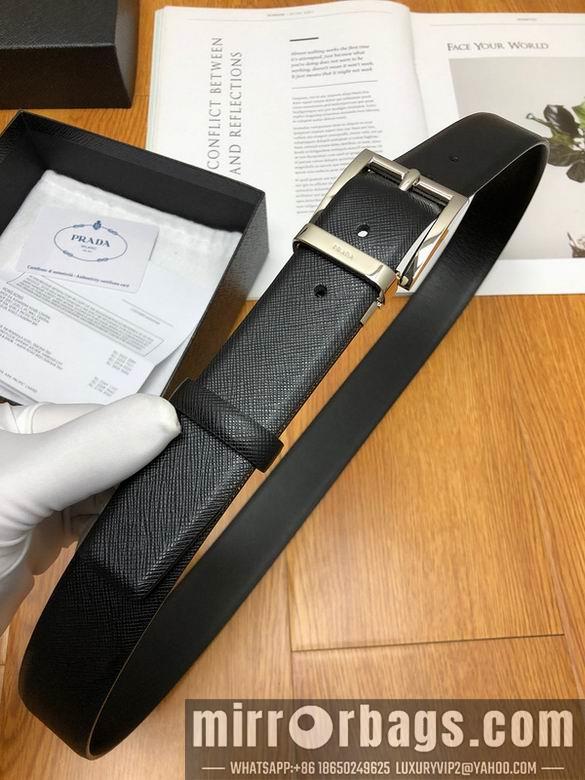 Replica Prada Belt 34mmX95-125CM  sj01