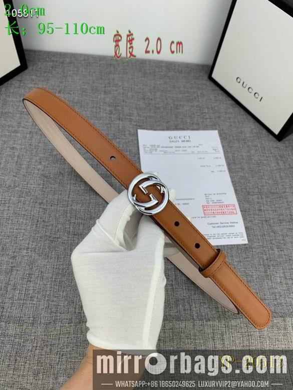 Replica Gucci belt 20mm 95-110cm 8L01