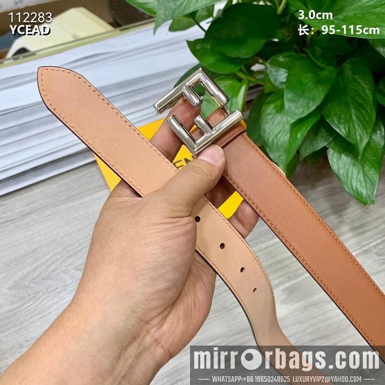 Replica Fendi Belt 30mmX95-115cm 8L08