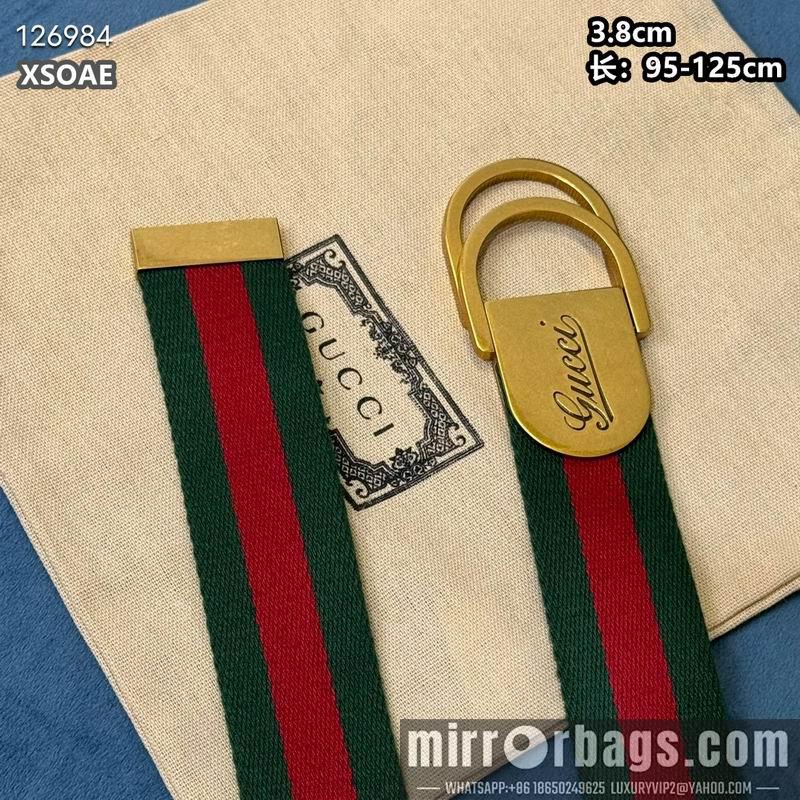 Replica Gucci belt 38mmX95-125cm 8L49