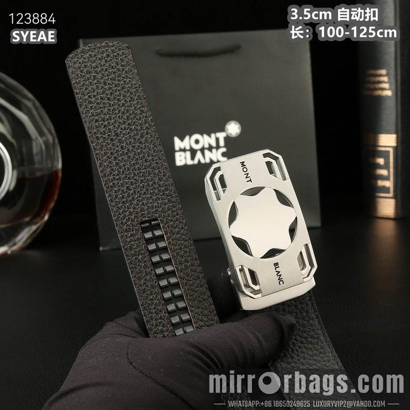 Replica Montlanc belt 35mmX100-125cm 8L43