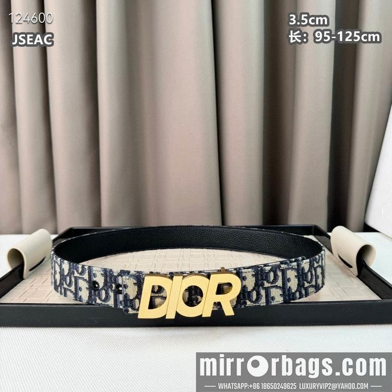 Replica Dior belt 35mmX95-125cm 8L22