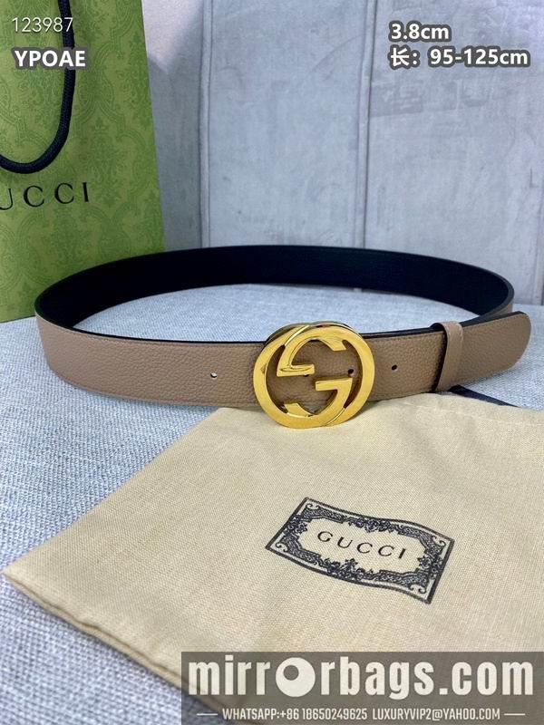 Replica Gucci belt 38mmX95-125cm 8L10