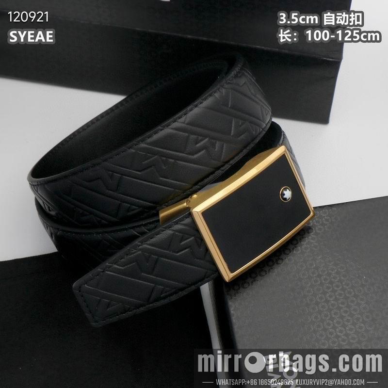 Replica Montblanc belt 自动扣 35mmX100-125cm 8L072007