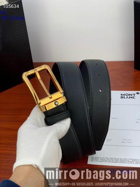 Replica Montblanc Belt 35mmX95-125cm LH01