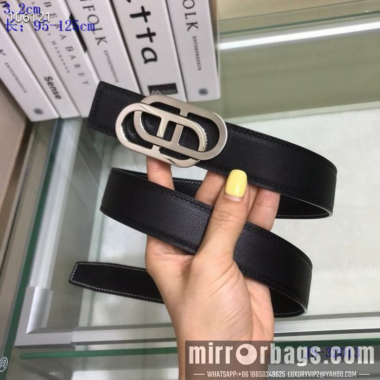 Replica Hermes Belt 32mmX95-125cm 8L04