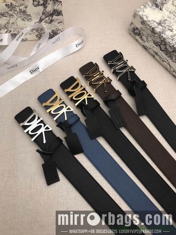 Replica Dior Belt 34mmX95-125cm 7D09