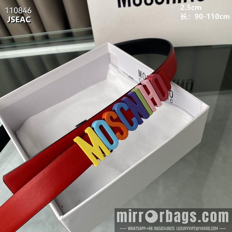 Replica Moschino Belt 25mmX90-110cm 8L01