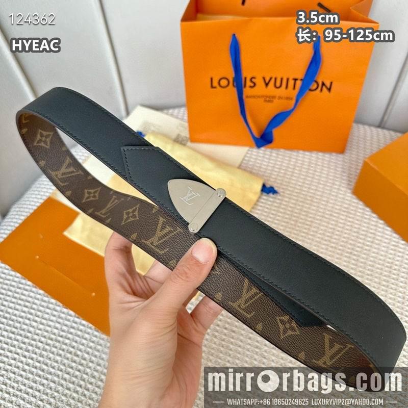Replica LV belt 35mmX95-125cm 8L15