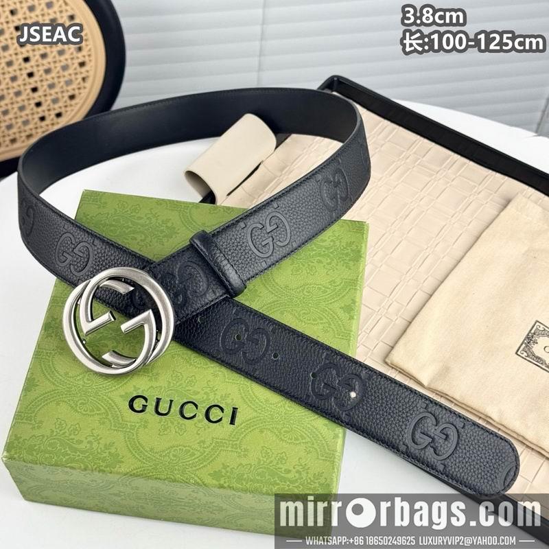 Replica Gucci belt 38mmX100-125cm 8L51