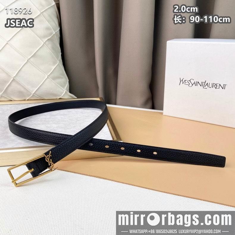 Replica YSL belt 20mmX90-110cm 8L010703