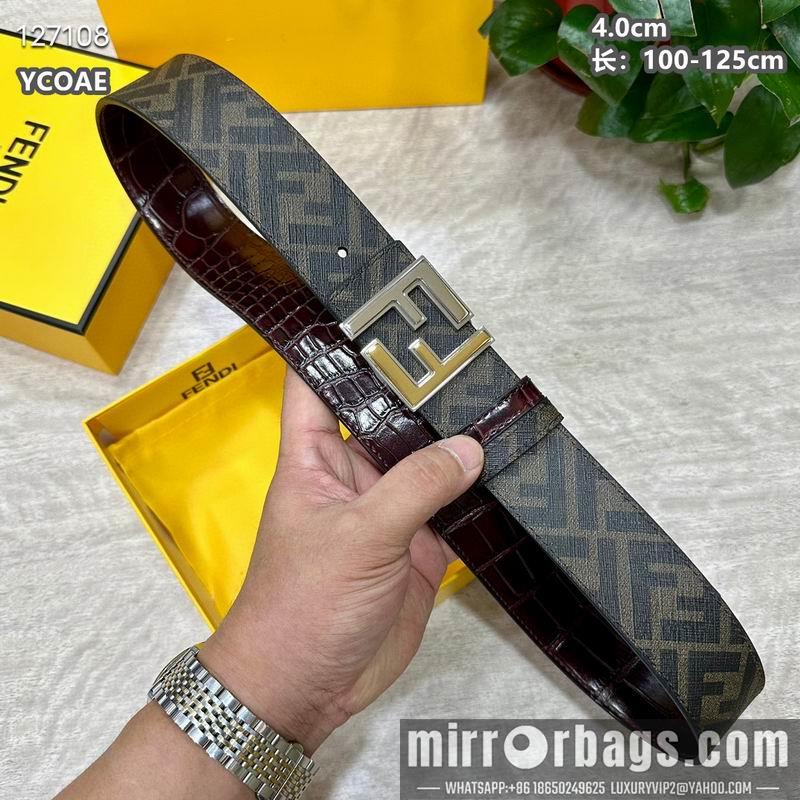 Replica Fendi belt 40mmX100-125cm 8L136
