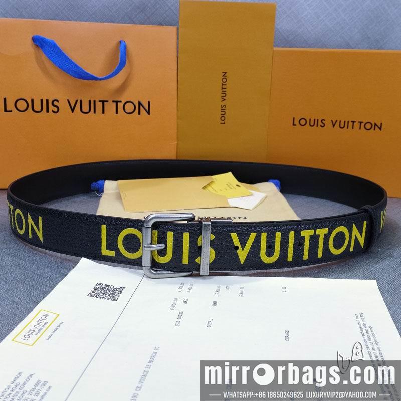 Replica LV belt 35mmX90-125cm lb02