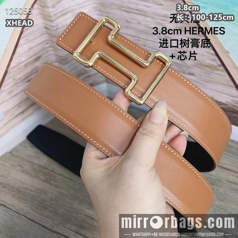 Replica Hermes belt 38mmX100-125cm 8L07