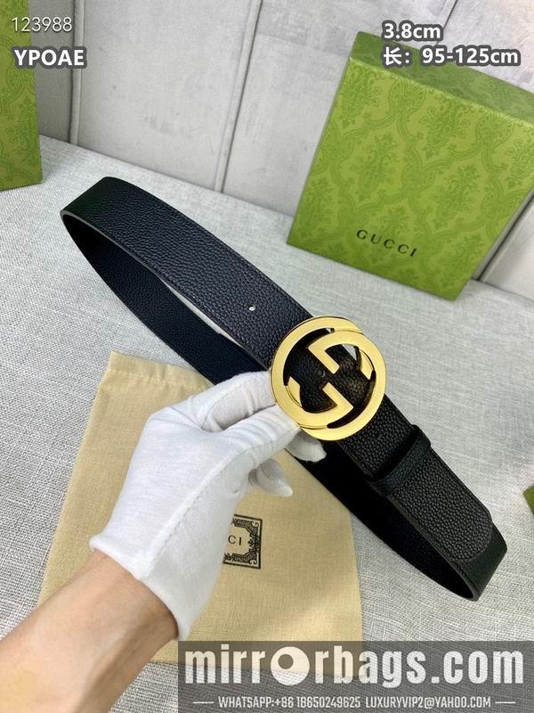 Replica Gucci belt 38mmX95-125cm 8L10