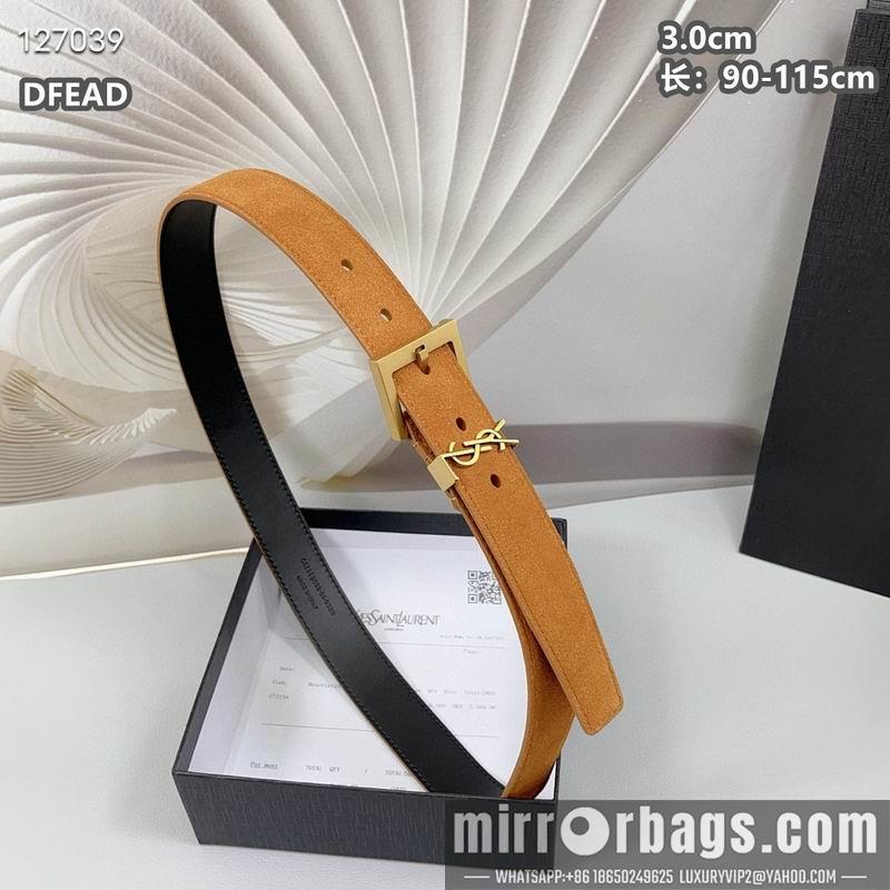 Replica YSL belt 30mmX90-115cm 8L16