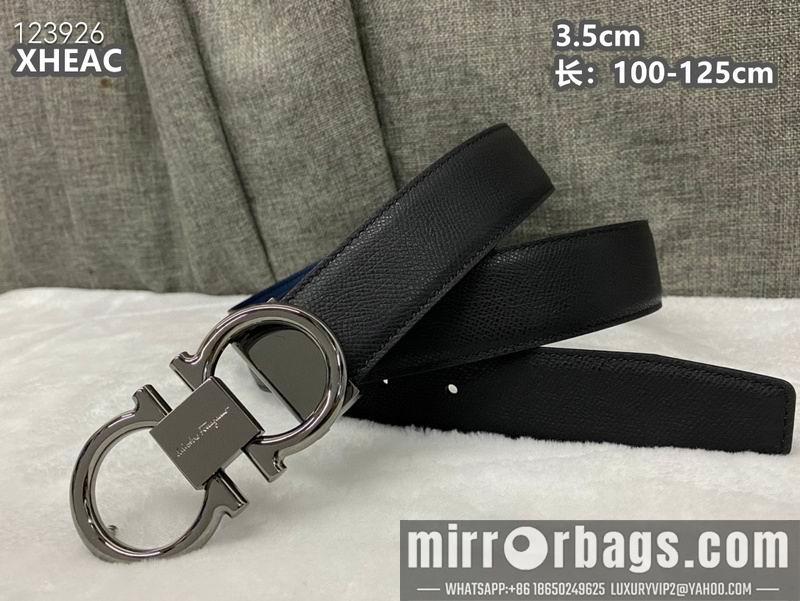 Replica Ferragamo belt 35mmX100-125cm 8L44