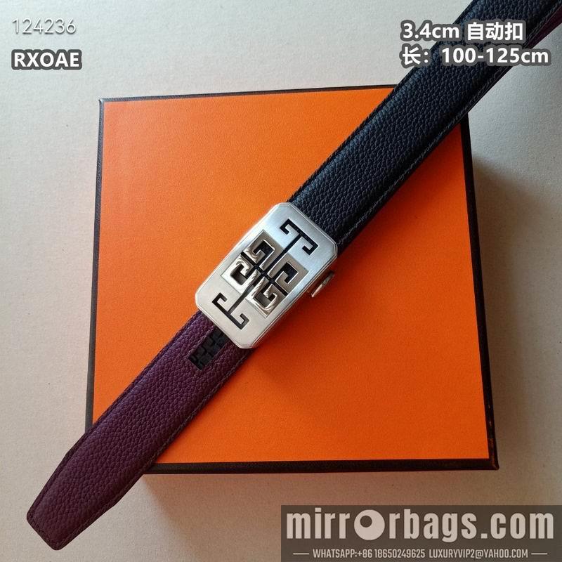 Replica Givenchy belt 34mmX100-125cm 8L02