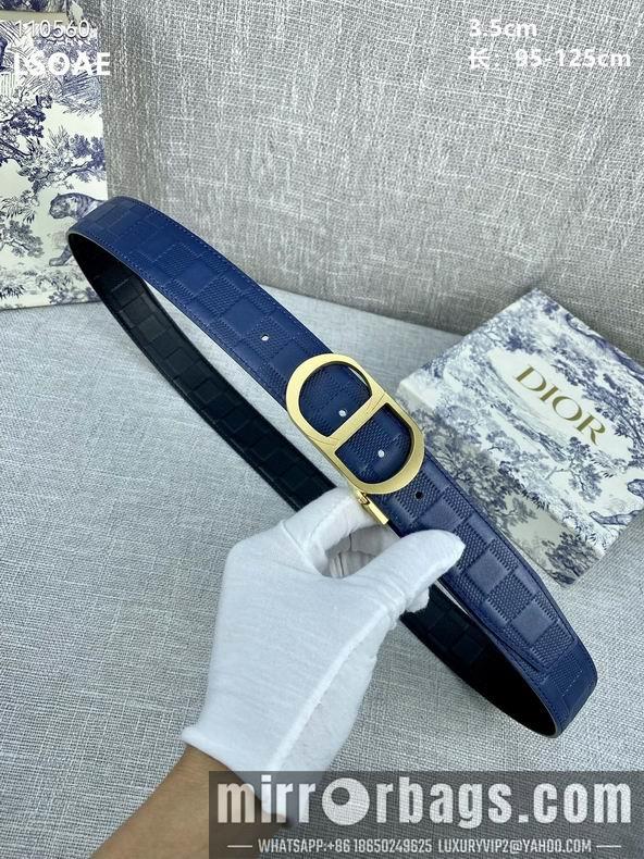 Replica Dior Belt 35mm 95-125cm 8L08