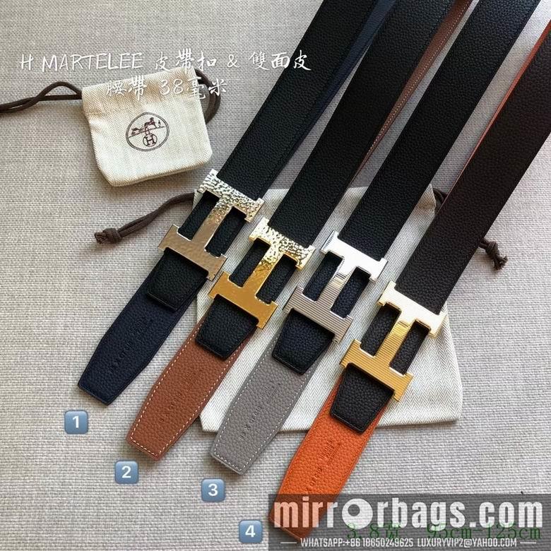 Replica Hermes Belt 38mmX95-125cm 7D76