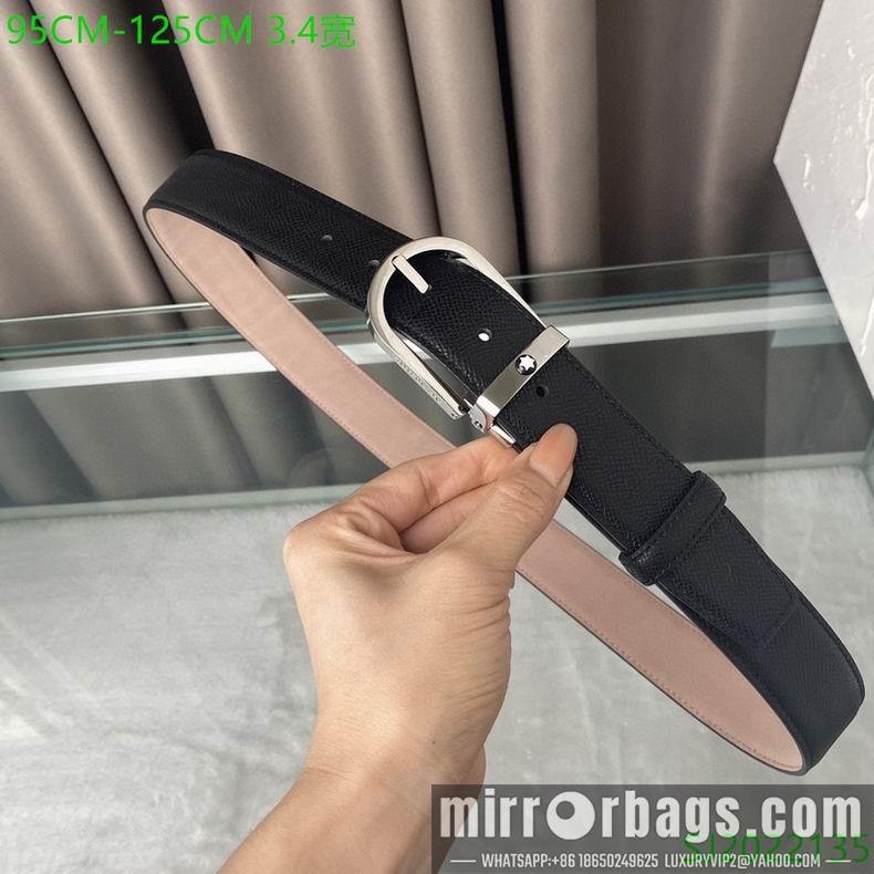 Replica Montblanc Belt 34mmX95-125CM 7D35