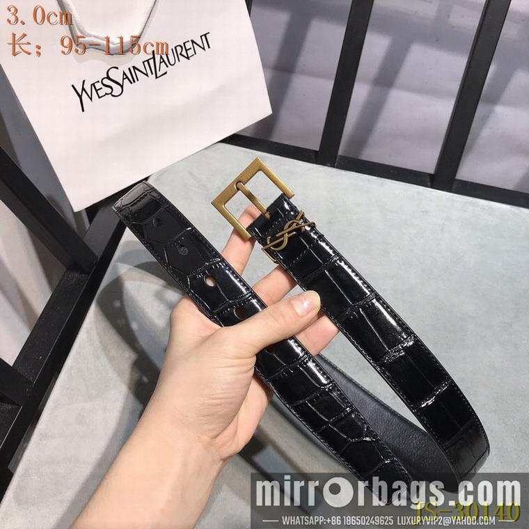 Replica YSL Belt 30mmX95-115cm 8L01