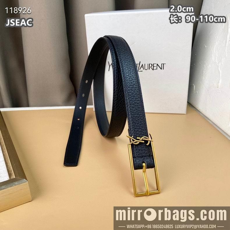 Replica YSL belt 20mmX90-110cm 8L010703