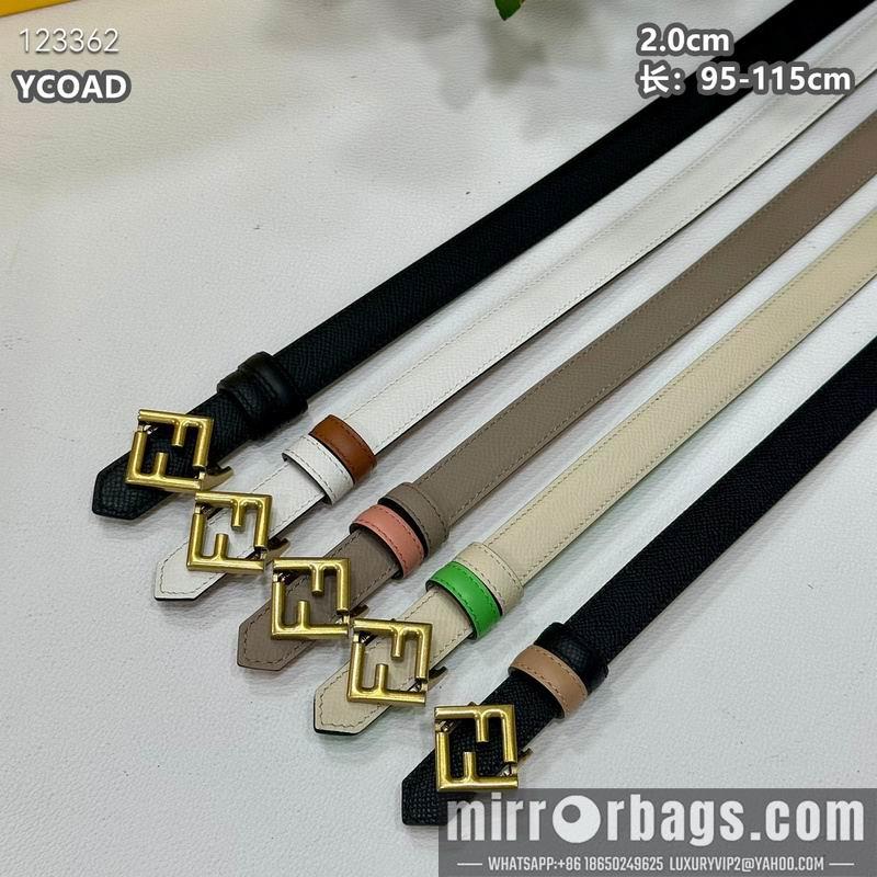 Replica Fendi belt 20mmX95-115cm 8L19