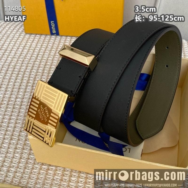 Replica LV belt 35mmX95-125cm 8L19