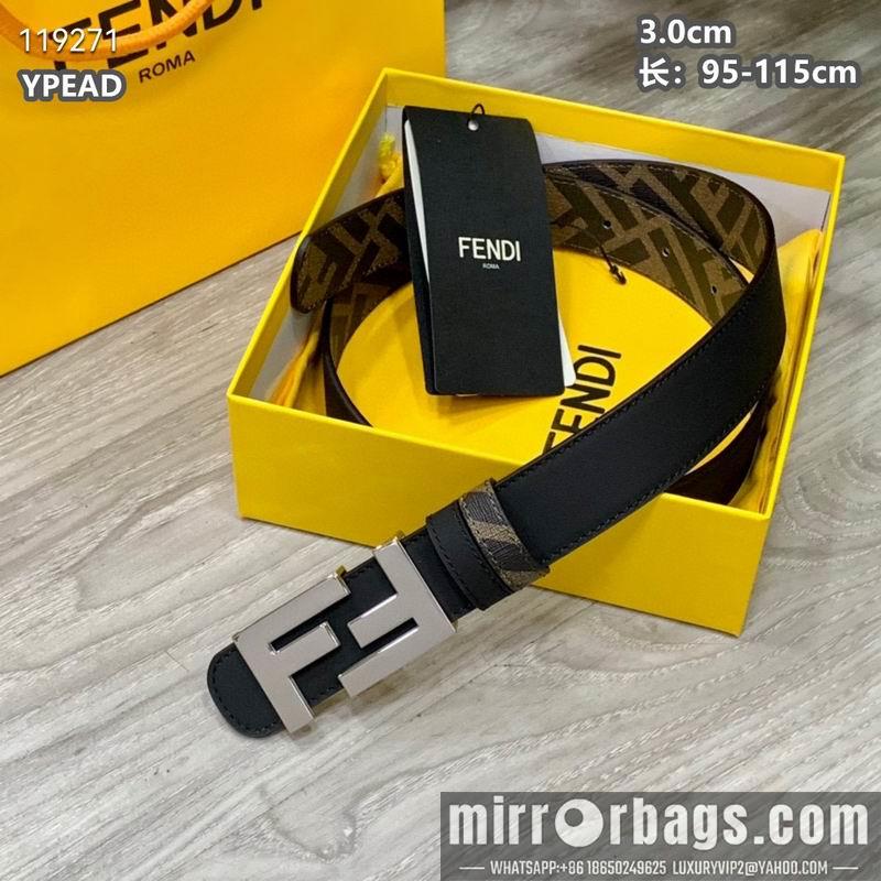 Replica Fendi belt 30mmX95-115cm 8L15