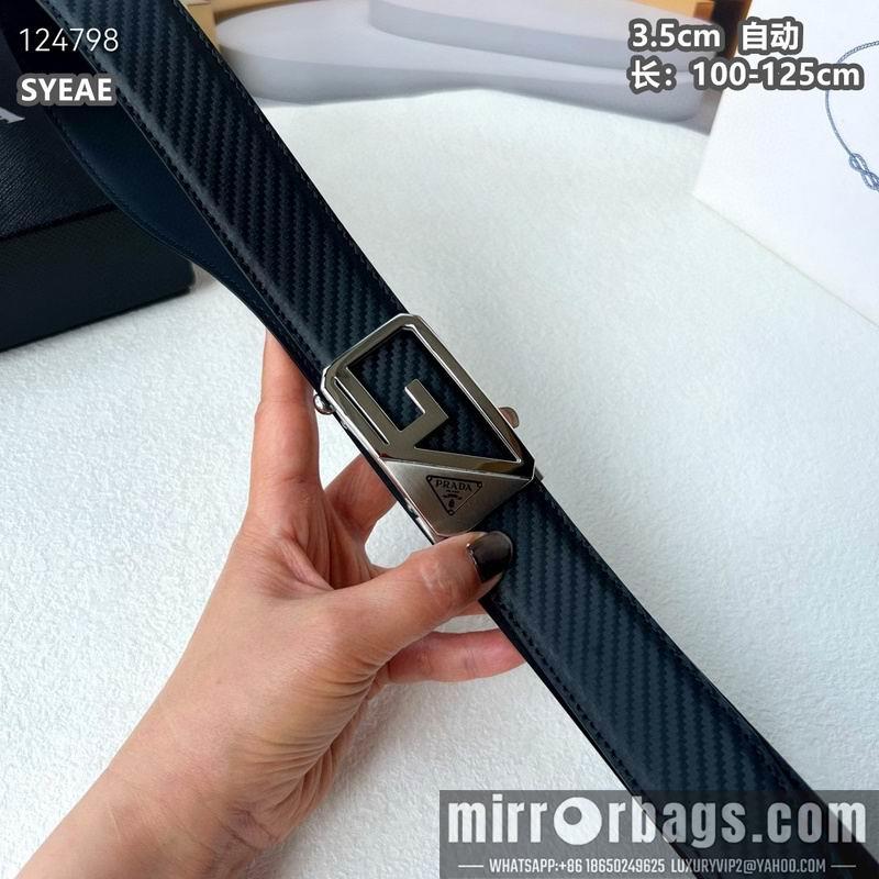 Replica Prada belt 35mmX100-125cm 8L53
