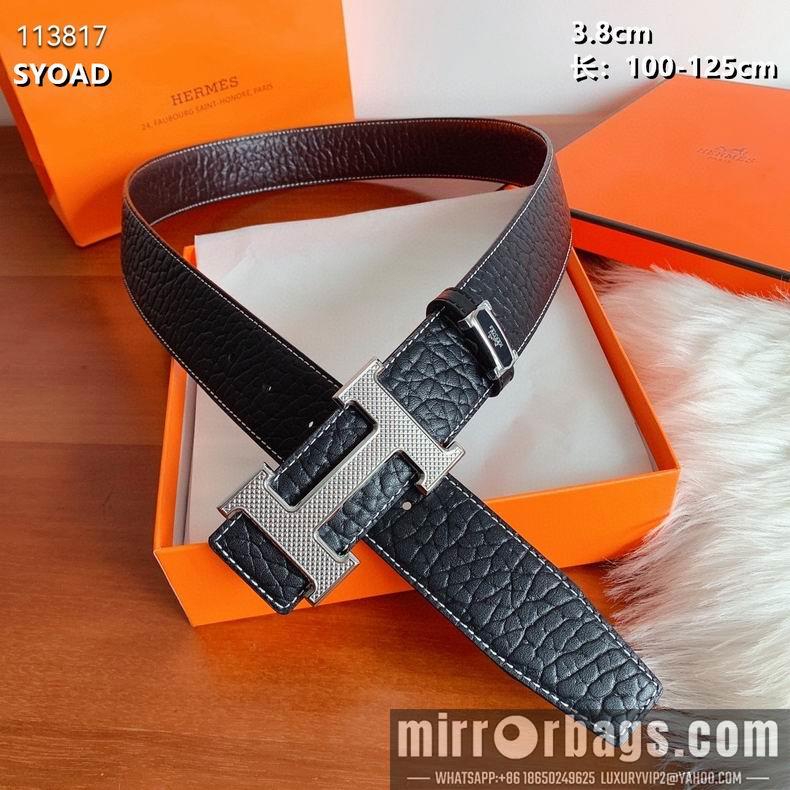 Replica Hermes belt 38mmX100-125cm 8L082509