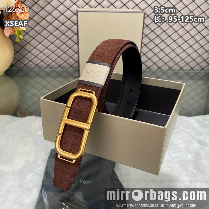 Replica TF belt 35mmX95-125cm 8L09