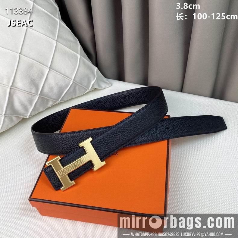 Replica Hermes belt 38mmX100-125cm 8L082501