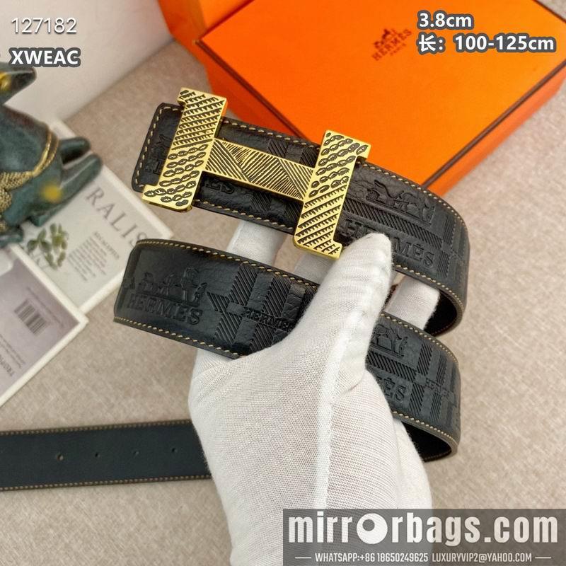 Replica Hermes belt 38mmX100-125cm 8L38
